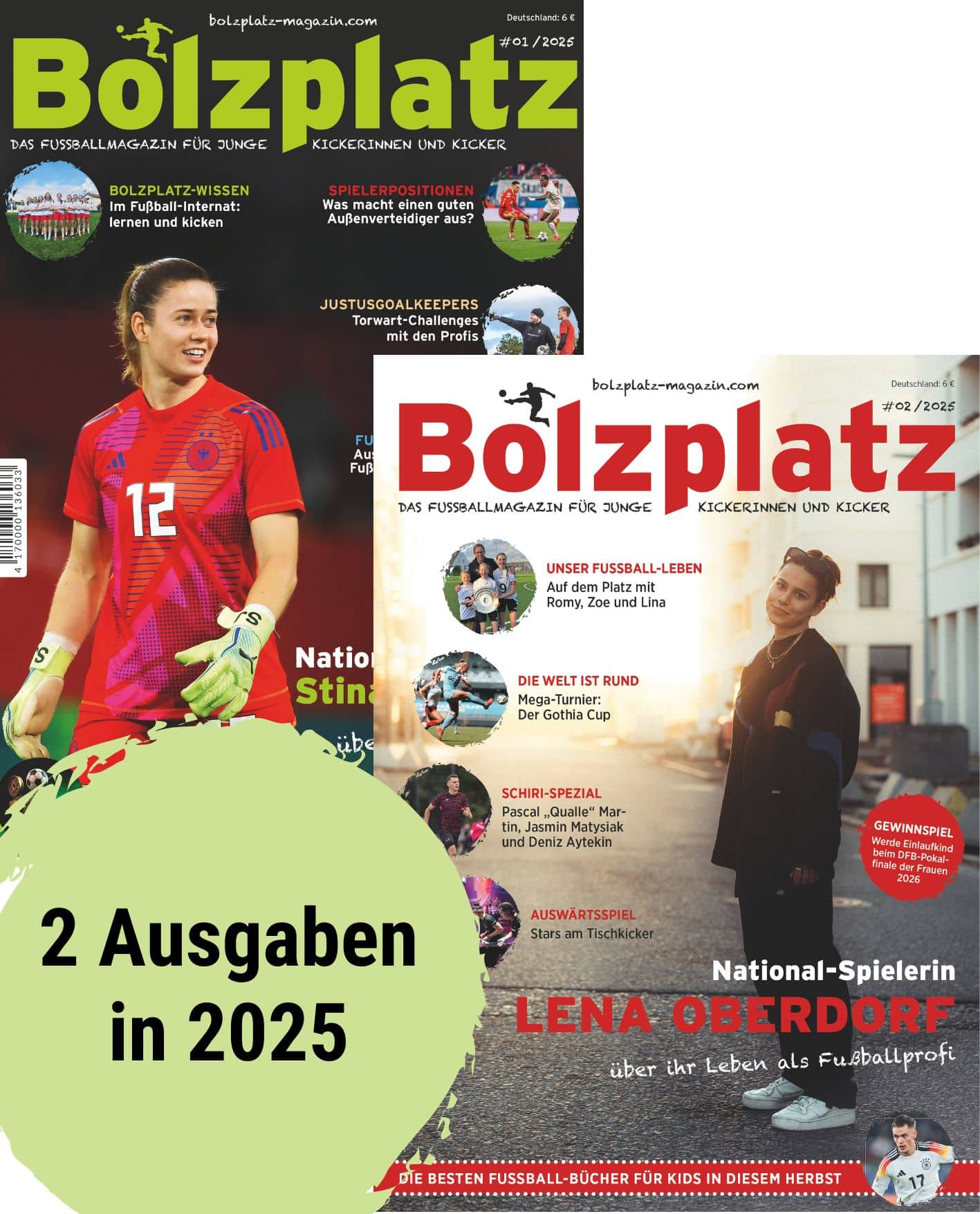 Bolzplatz 2025 (2 Ausgaben)